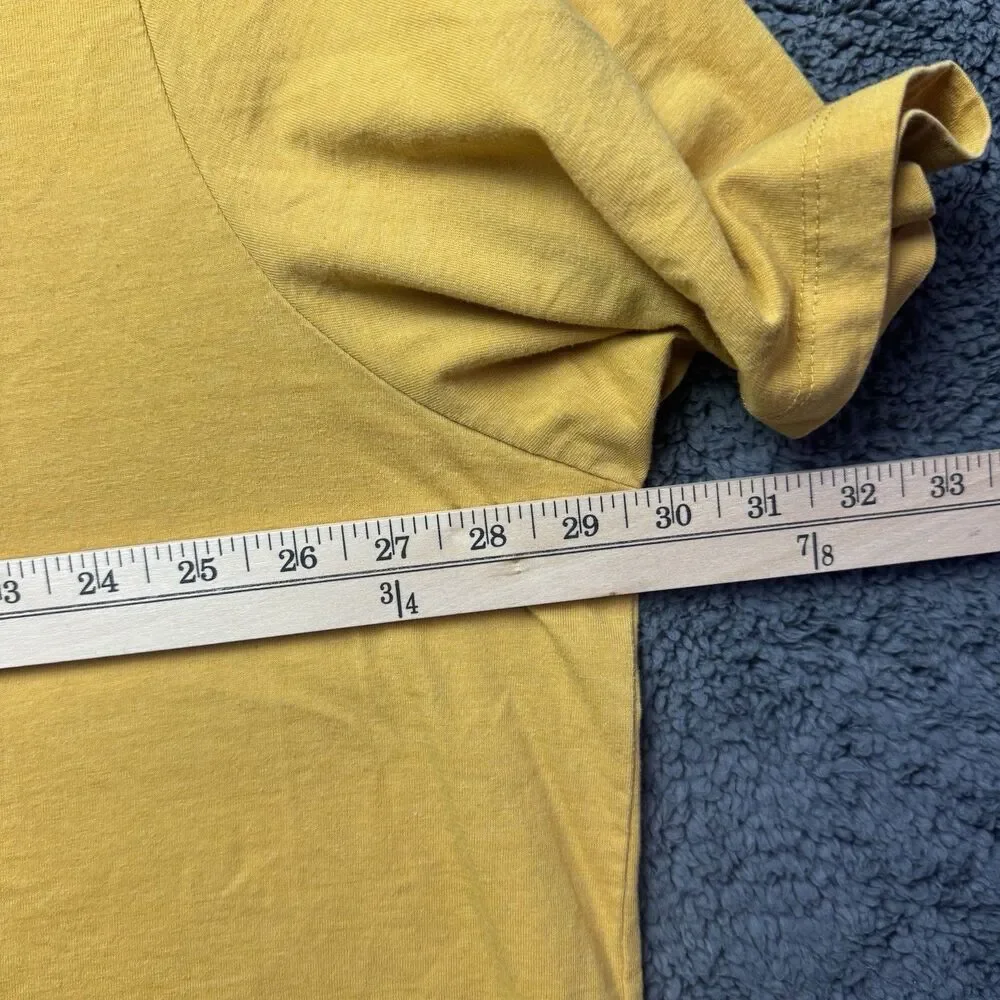 The Foundry Supply Co Mens Yellow 4XLT Big Tall Short Sleeve T-Shirt